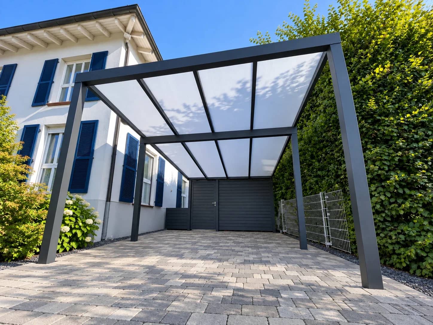 Carports: Aluminium-Überdachung von Beckel