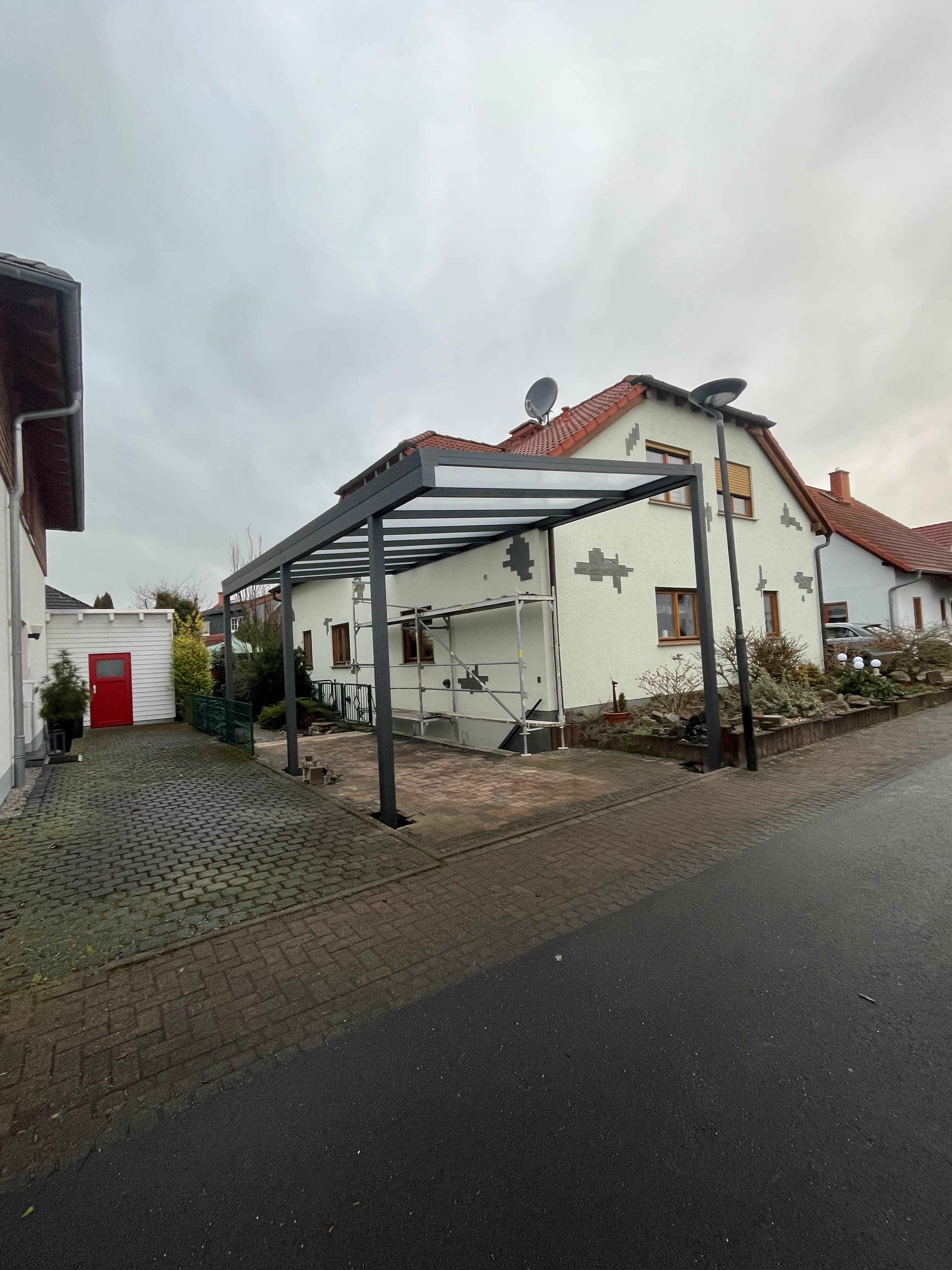Carports Referenz 15 – Für Wohnmobil ausgelegt