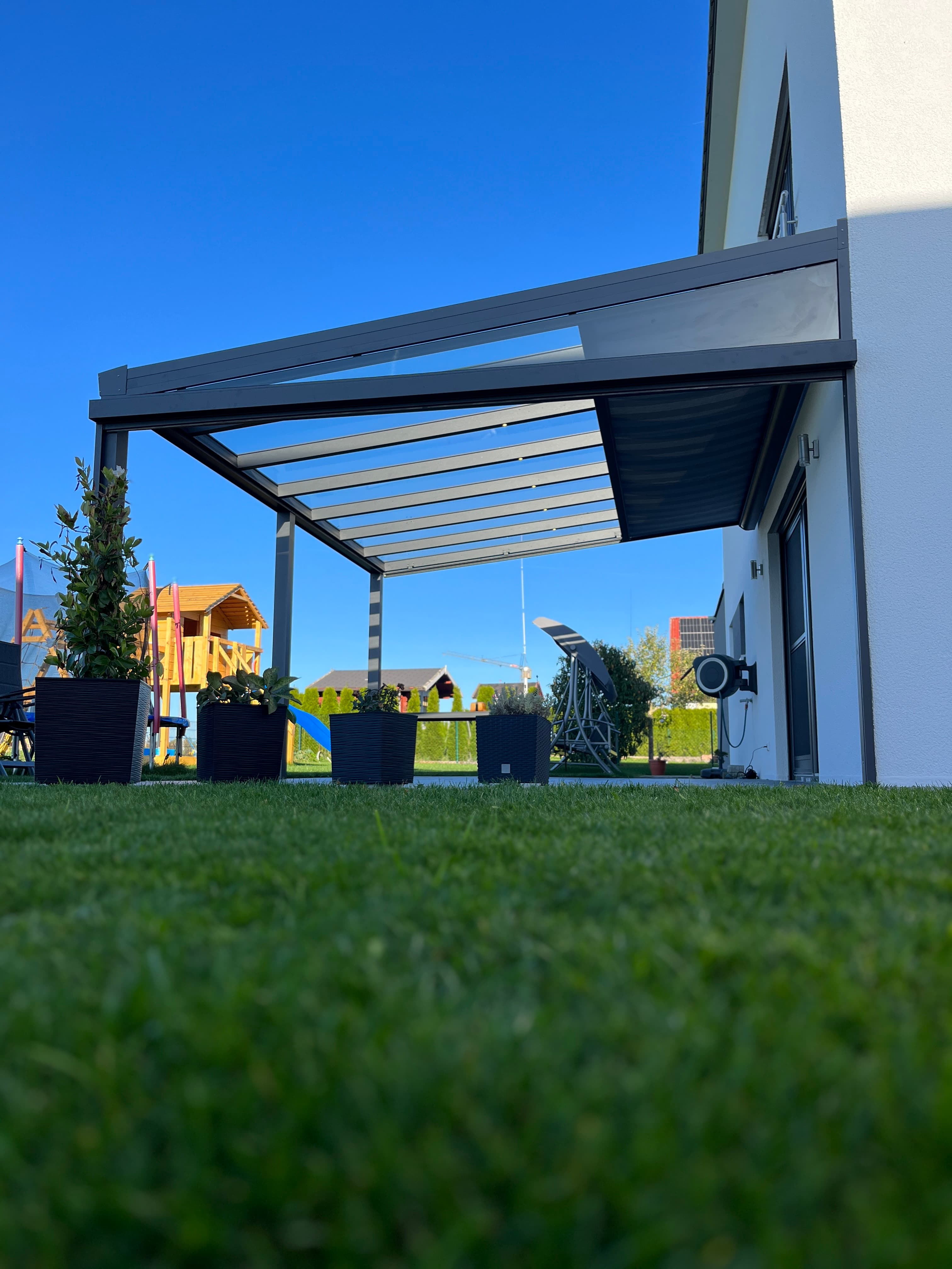 Markisen Referenz 14 – Sonnensegel im Garten
