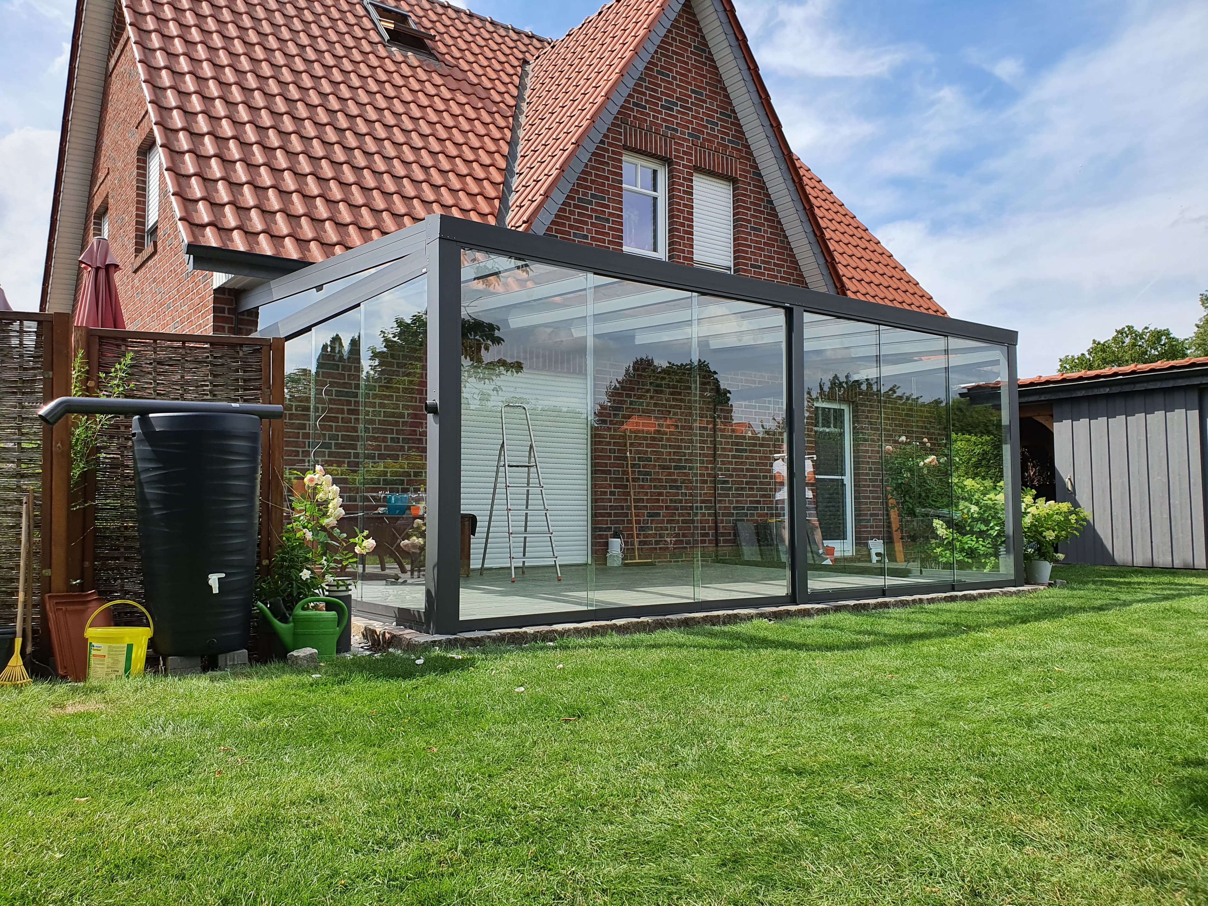 Sommergärten Referenz 7 – Über-Eck-Sommergarten
