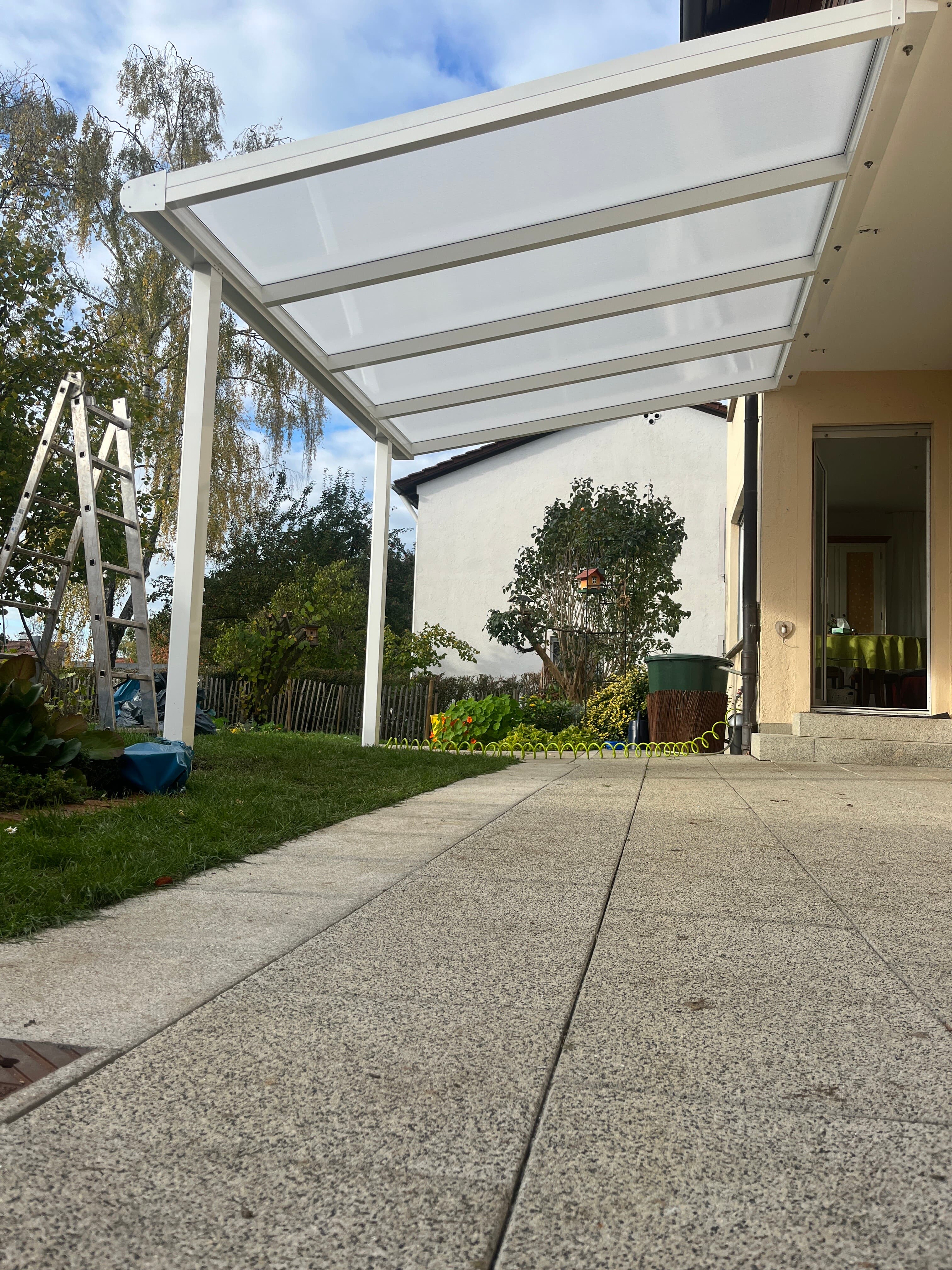 Terrassenüberdachungen Referenz 16 – Über-Eck geführt