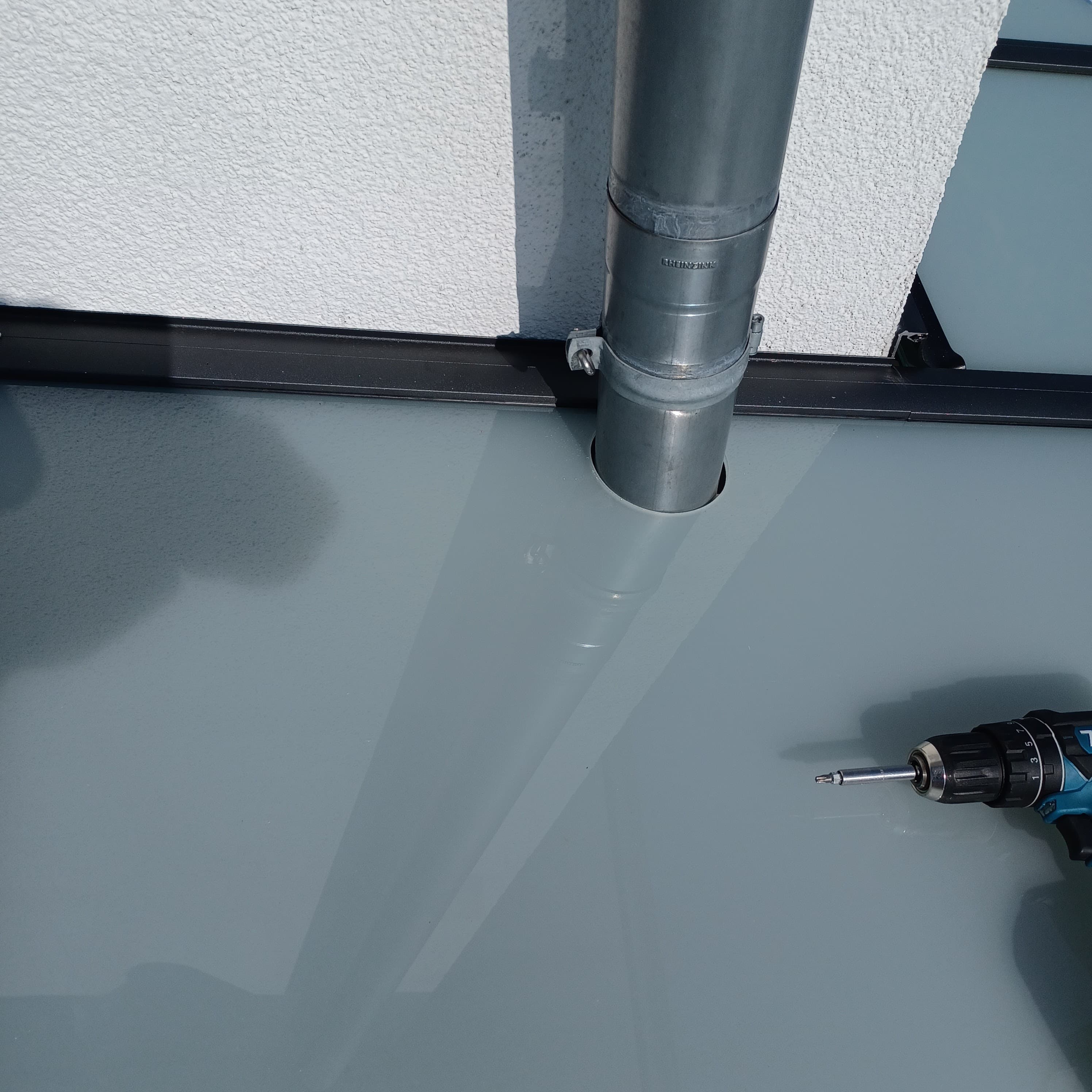 Sonderbauten Referenz 2 – Geräteschuppen aus Aluminium